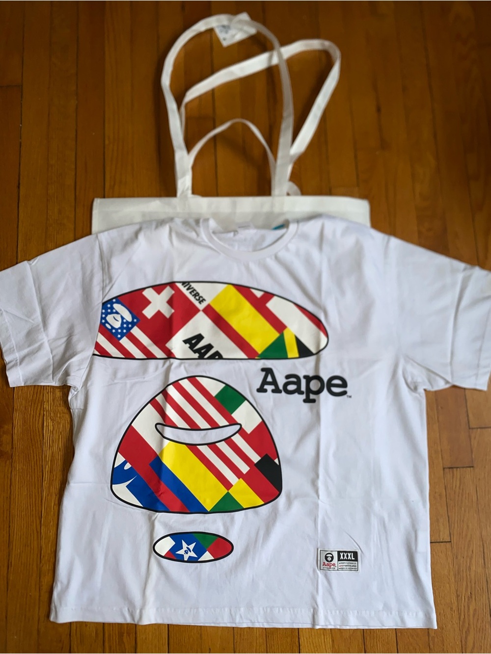Aape By Bathing Aape Somewhere In The Aape Universe ‘Oversized’ Sz XXXL